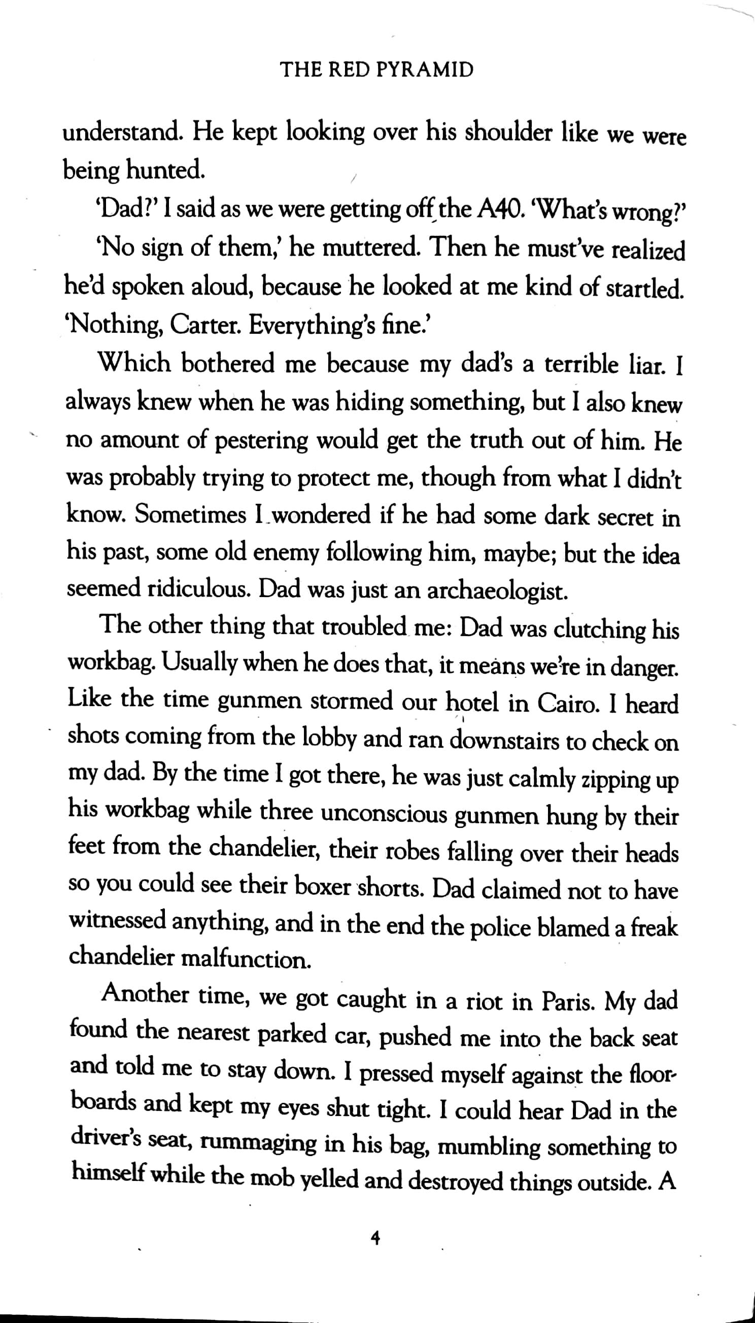 The Kane Chronicles Book 1 - The Red Pyramid