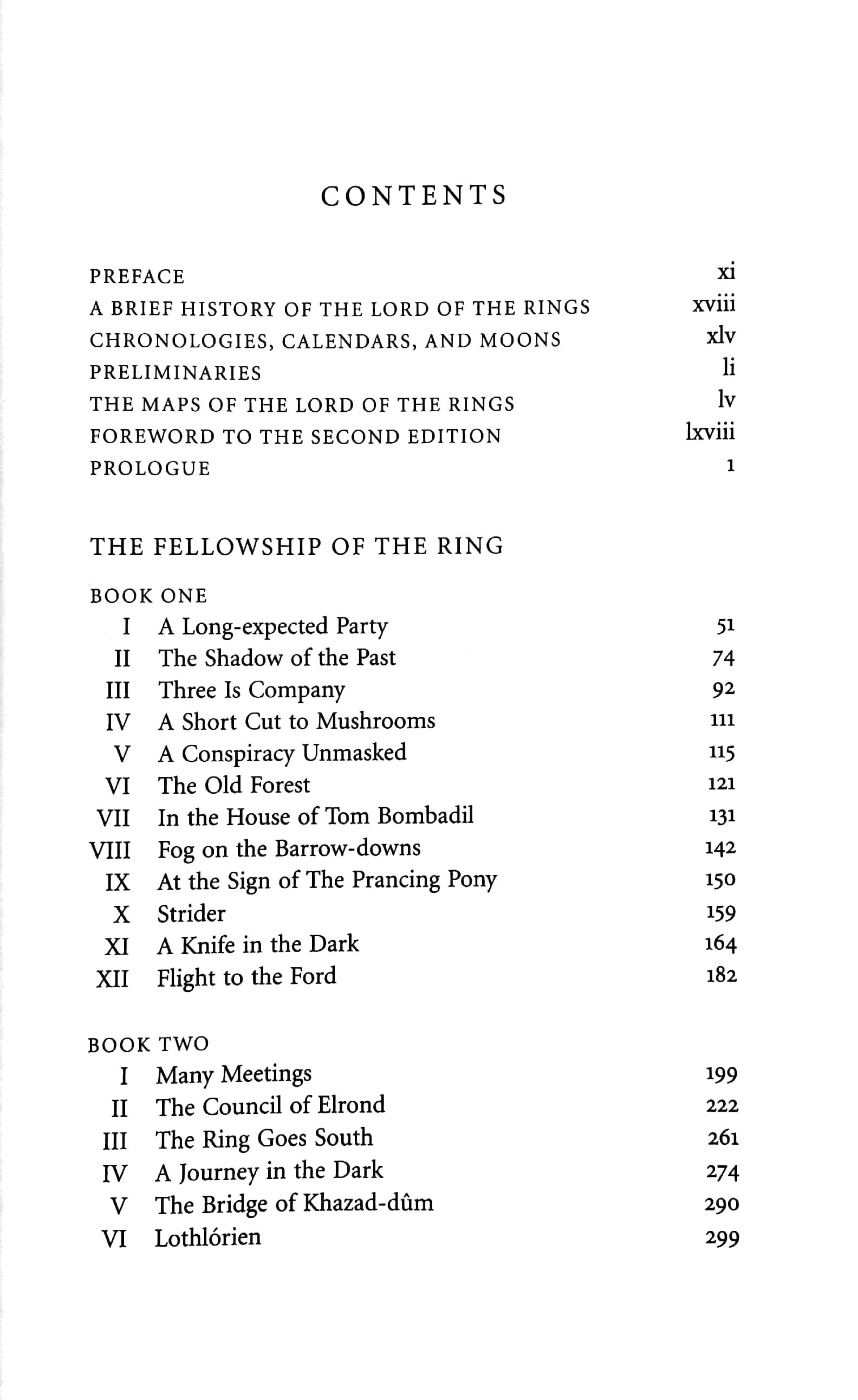 The Lord Of The Rings: A Reader