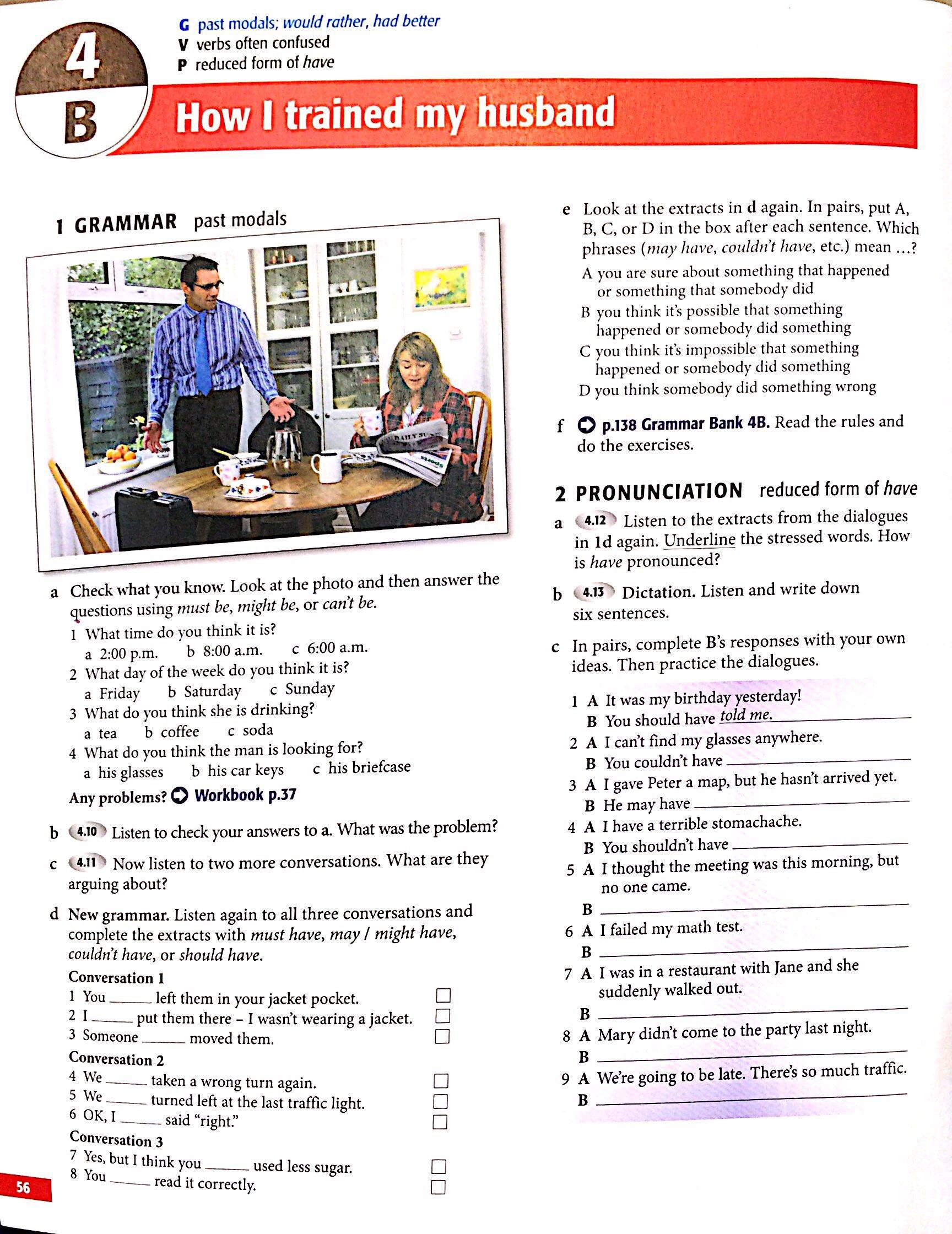 American English File Level 4 Student Book/Workbook Multipack B