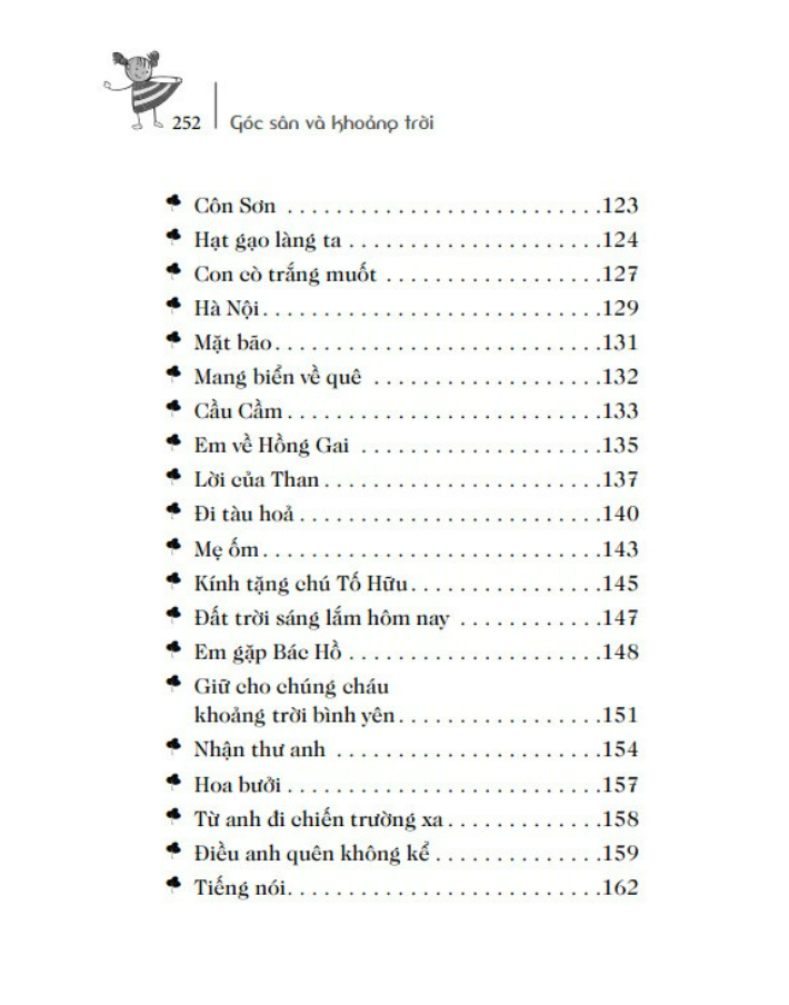Sách - Góc sân và khoảng trời