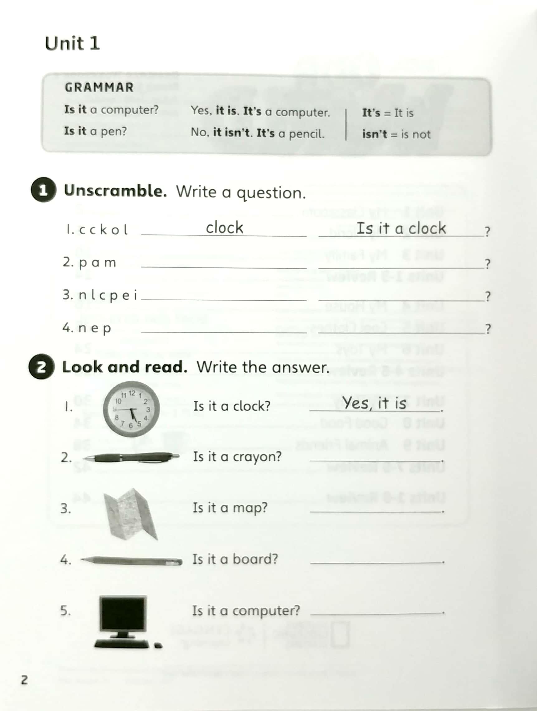 OUR WORLD AME 1 GRAMMAR WORKBOOK
