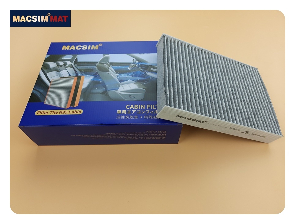 Lọc gió điều hòa cao cấp Macsim N95 cho xe Creta: 2015-2024 Mã 2336a1 (226 × 201 × 17 mm)