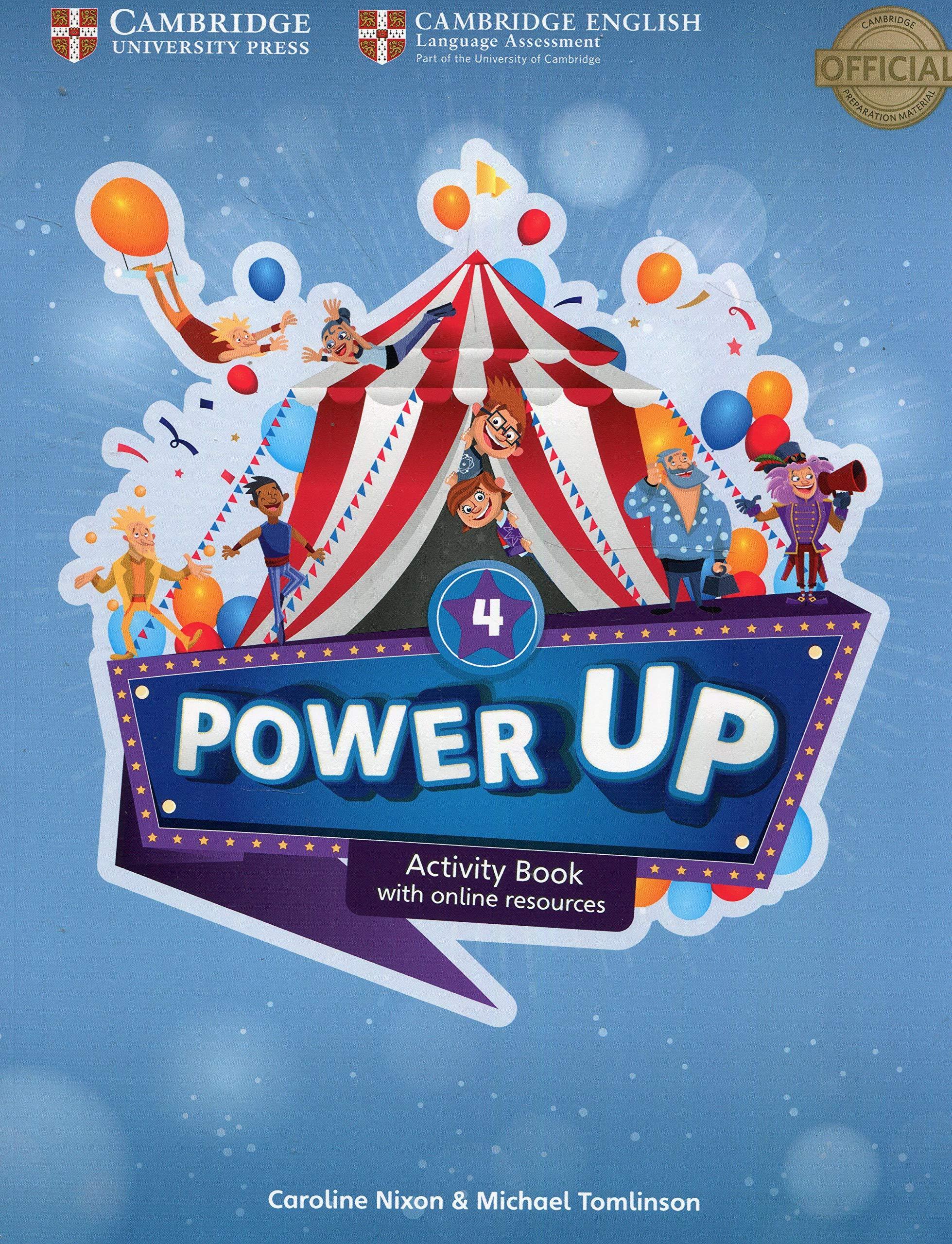 Power Up Level 4 Activity Book With Online Resources And Home Booklet