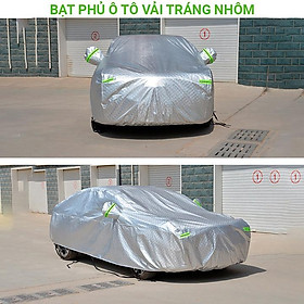 Bạt che phủ xe ô tô Mazda 3, Bạt trùm xe hơi 4 chỗ 5 chỗ cao cấp cách nhiệt, chống nóng, chống thấm