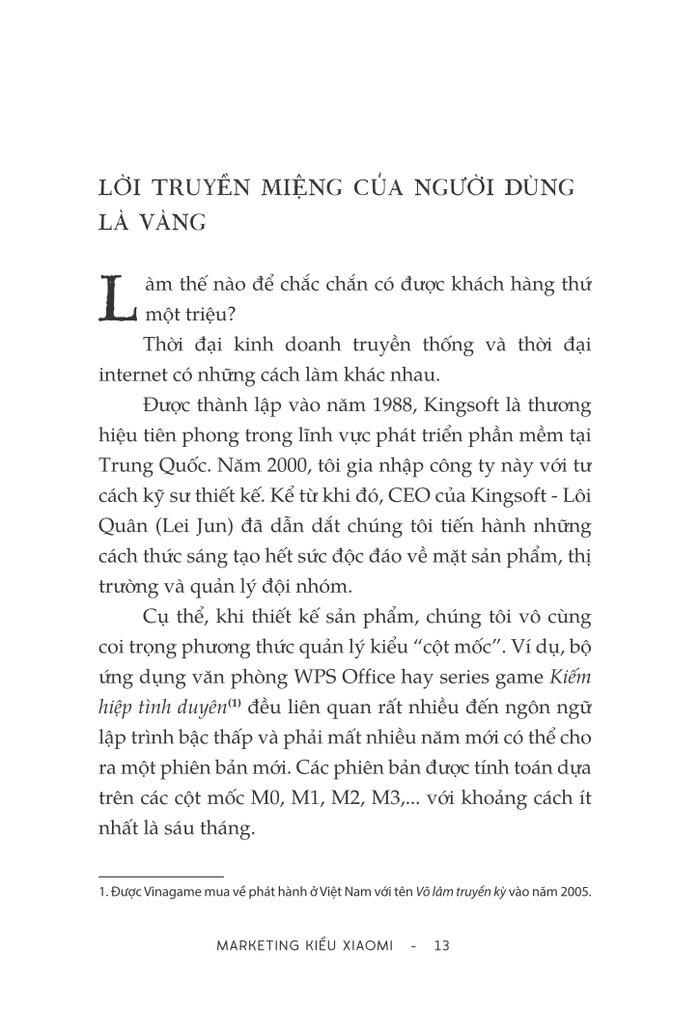 Marketing Kiểu Xiaomi