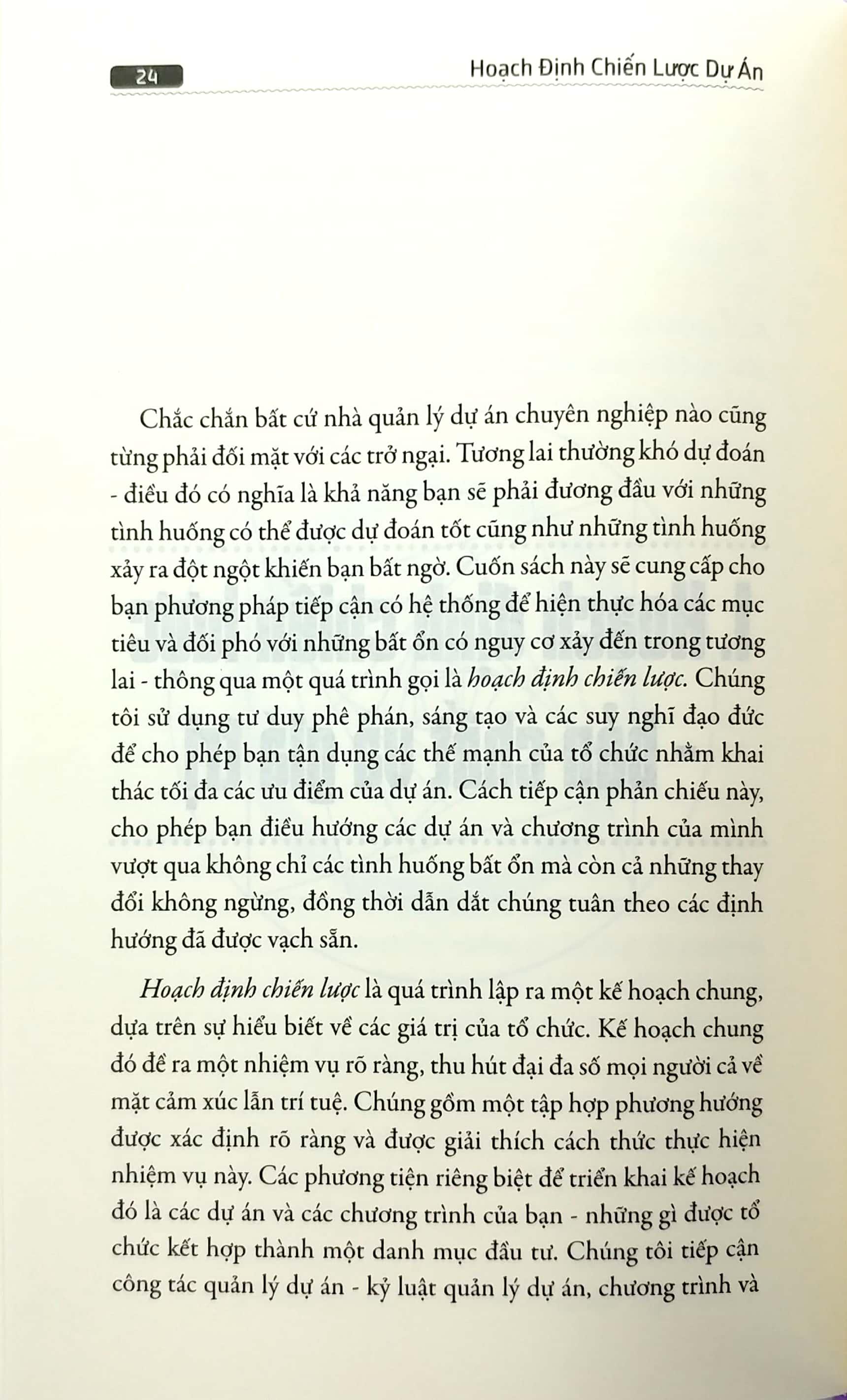 Hoạch Định Chiến Lược Dự Án