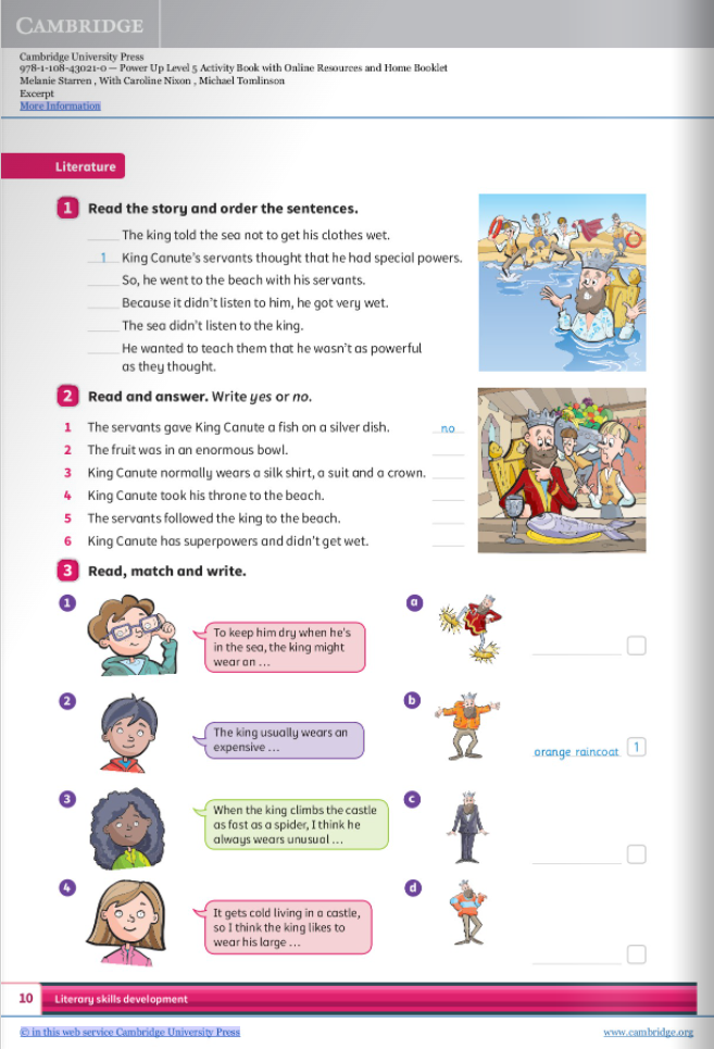 Power Up Level 5 Activity Book With Online Resources And Home Booklet