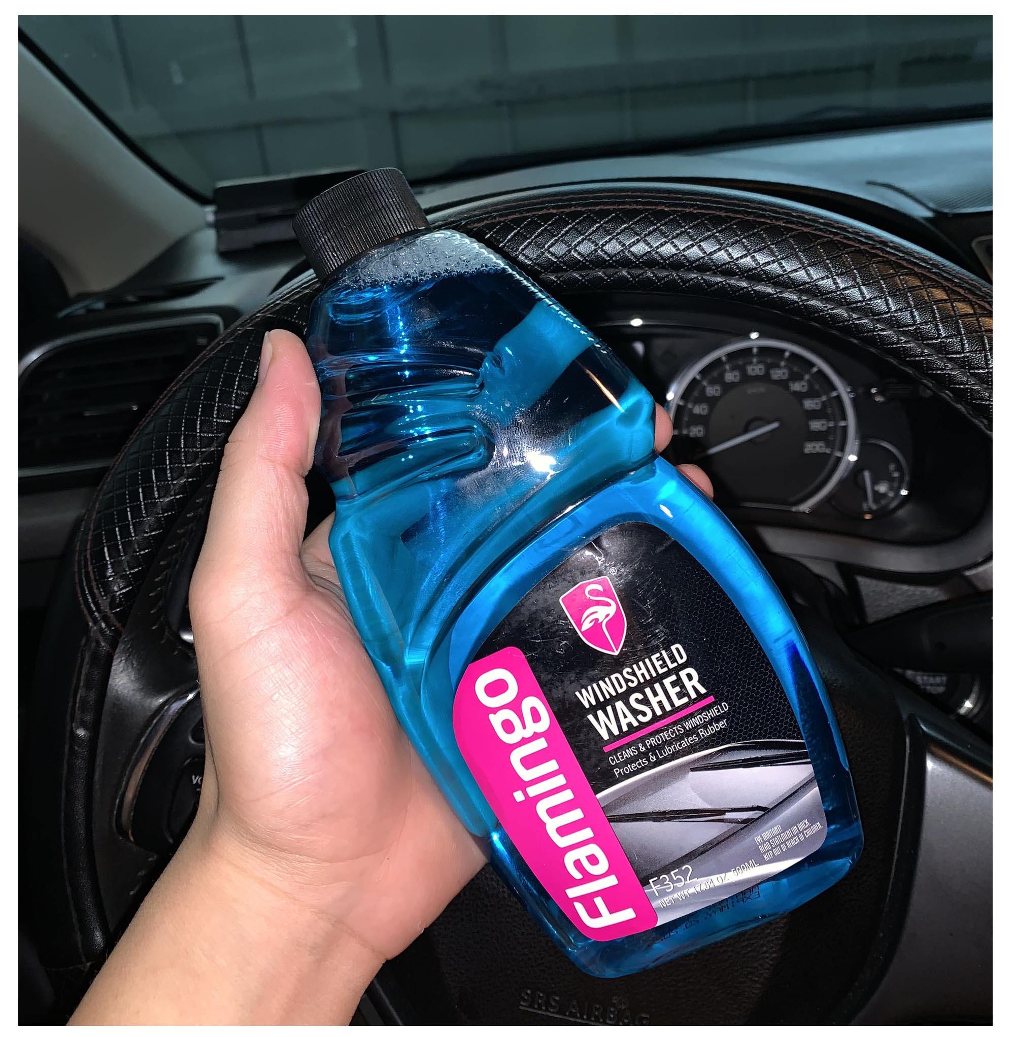 Nước Đổ Kính - Chống Đông Kính Ô Tô Flamingo F032 500ml