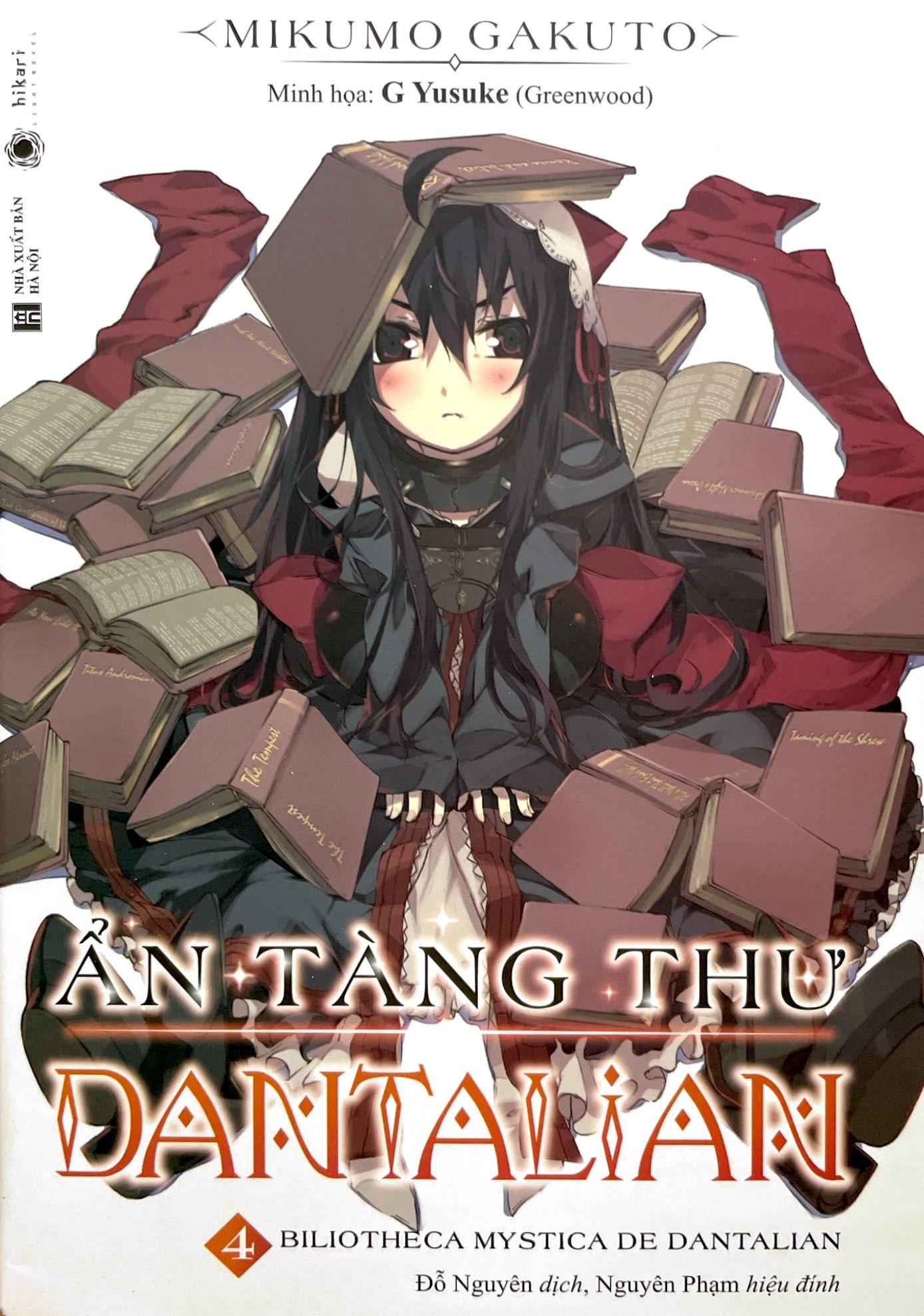 Ẩn Tàng Thư Dantalian 4 (Tặng Kèm 1 Bookmark)