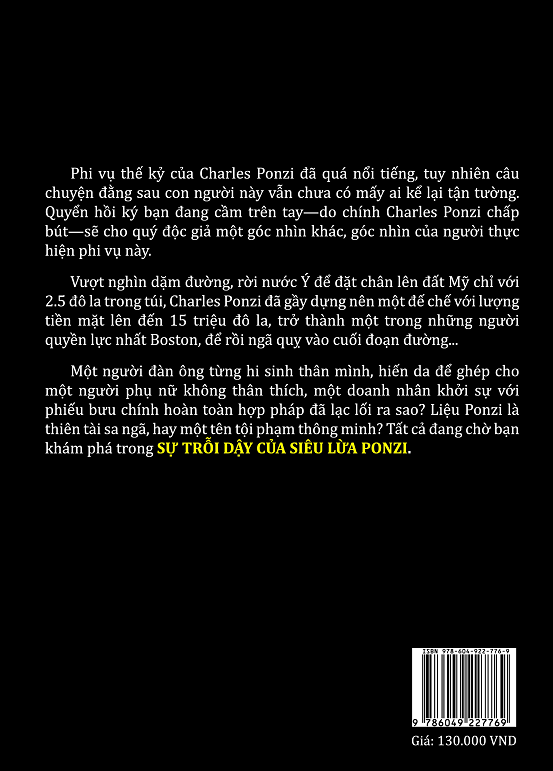 Sự trỗi dậy của siêu lừa Ponzi (tái bản 2019)