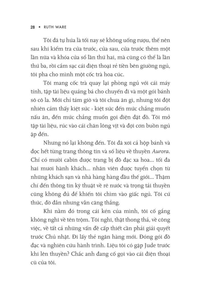 Cô Gái Trong Cabin Số 10