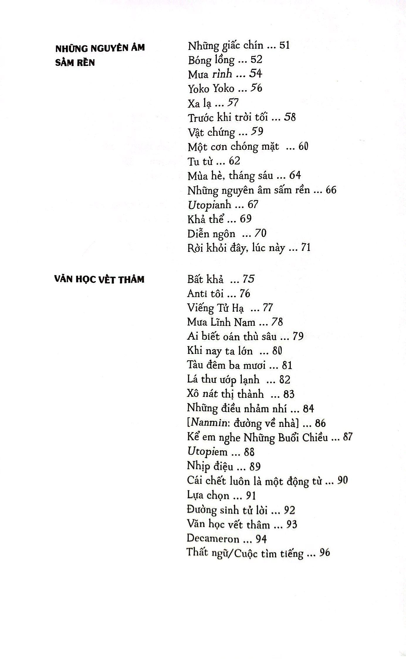 Văn Học Vết Thâm