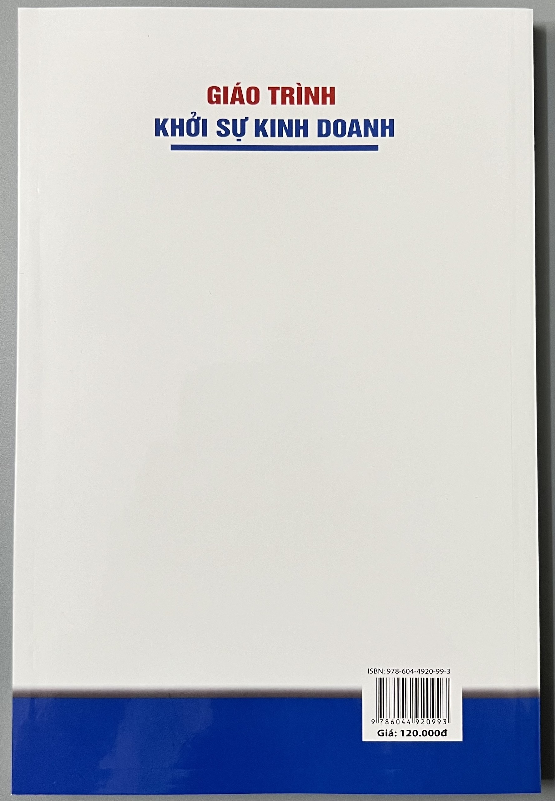 Sách - Giáo Trình Khởi Sự Kinh Doanh