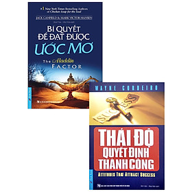 Combo Bí Quyết Để Đạt Được Ước Mơ + Thái Độ Quyết Định Thành Công (Bộ 2 Cuốn) _FN