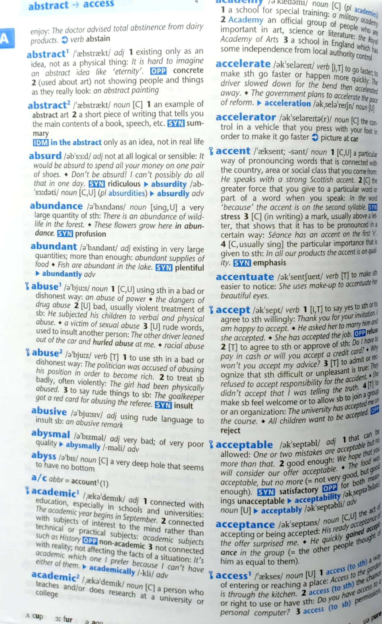 Oxford Wordpower Dictionary (4th Edition)