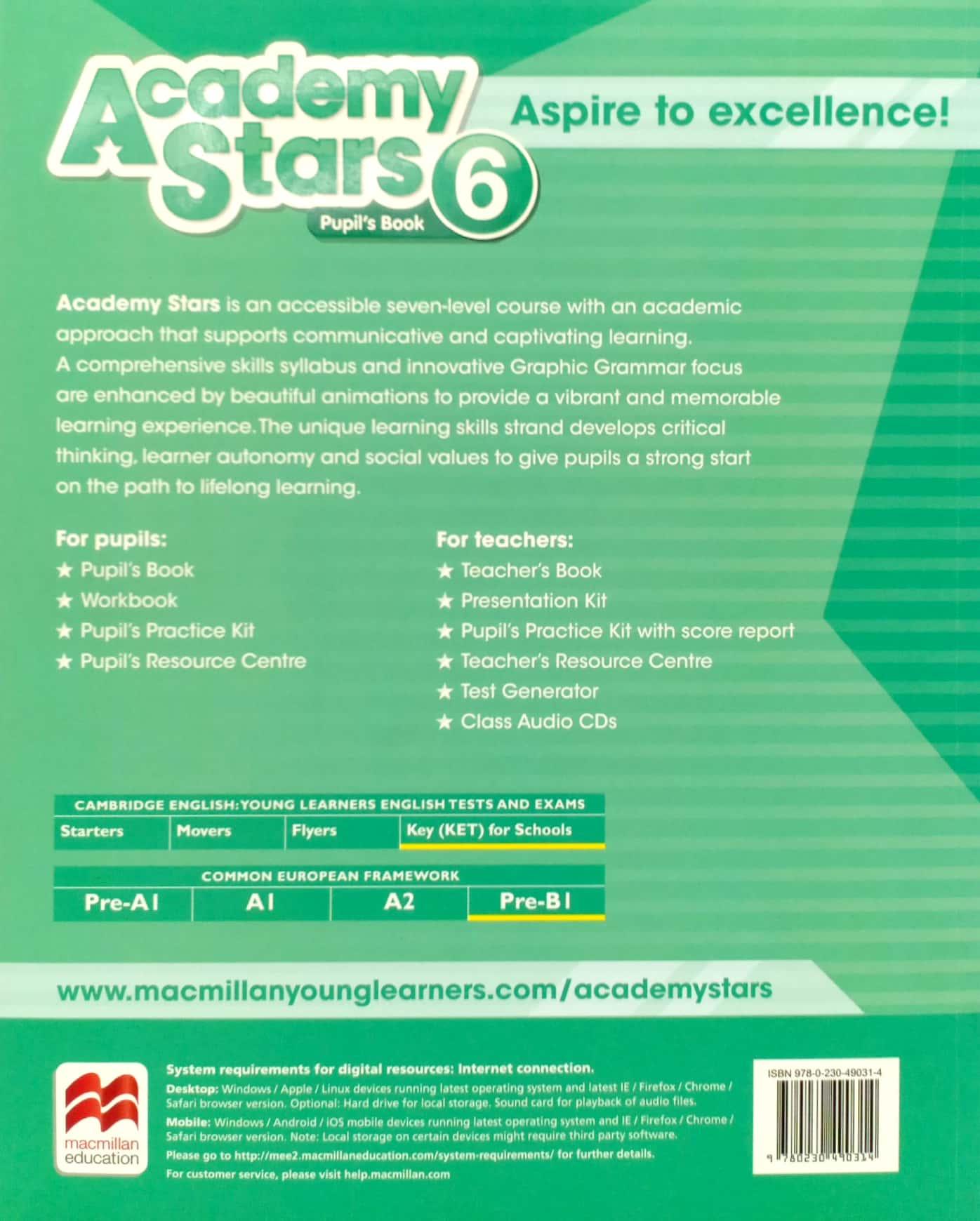 Academy Stars 6 PB Pk