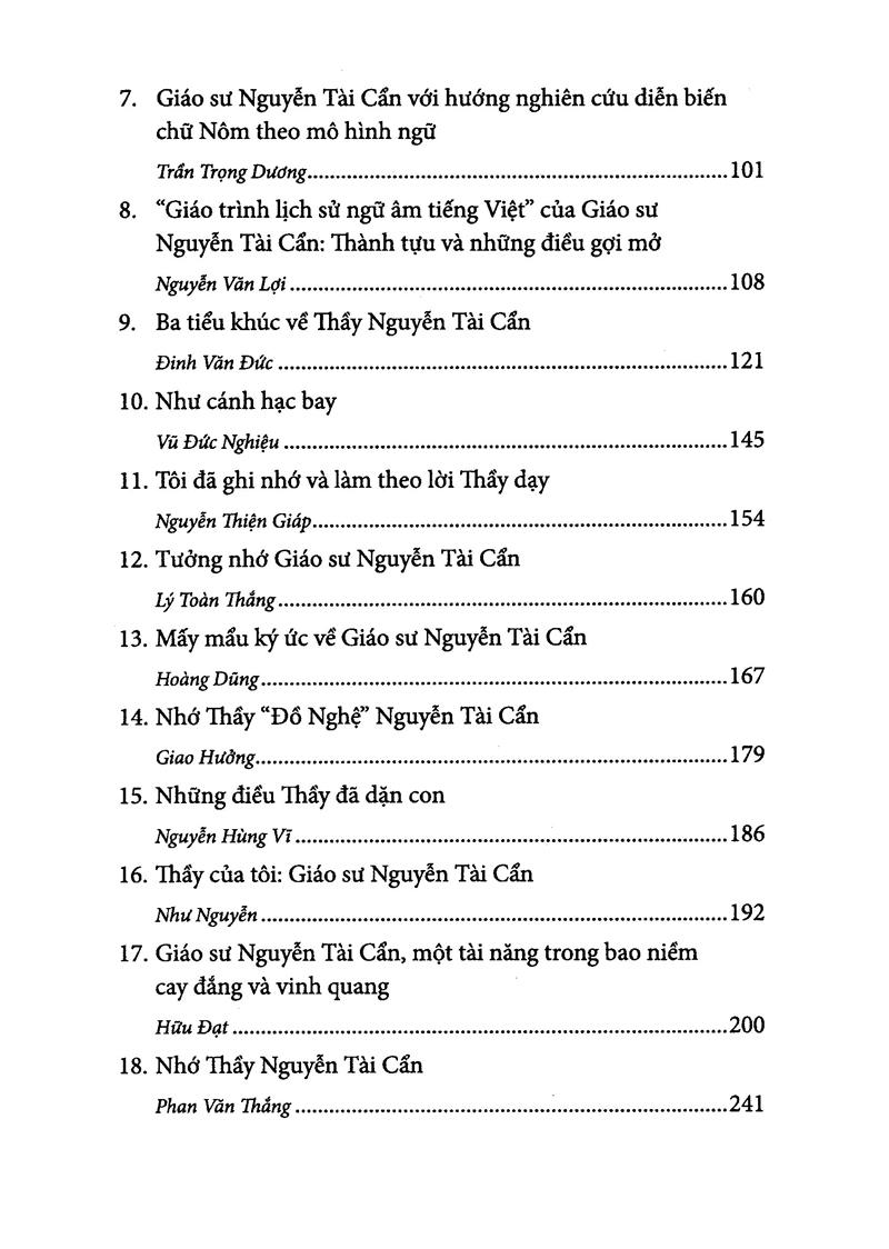 Nguyễn Tài Cẩn - Học Giả Bất Yếm, Bất Quyện