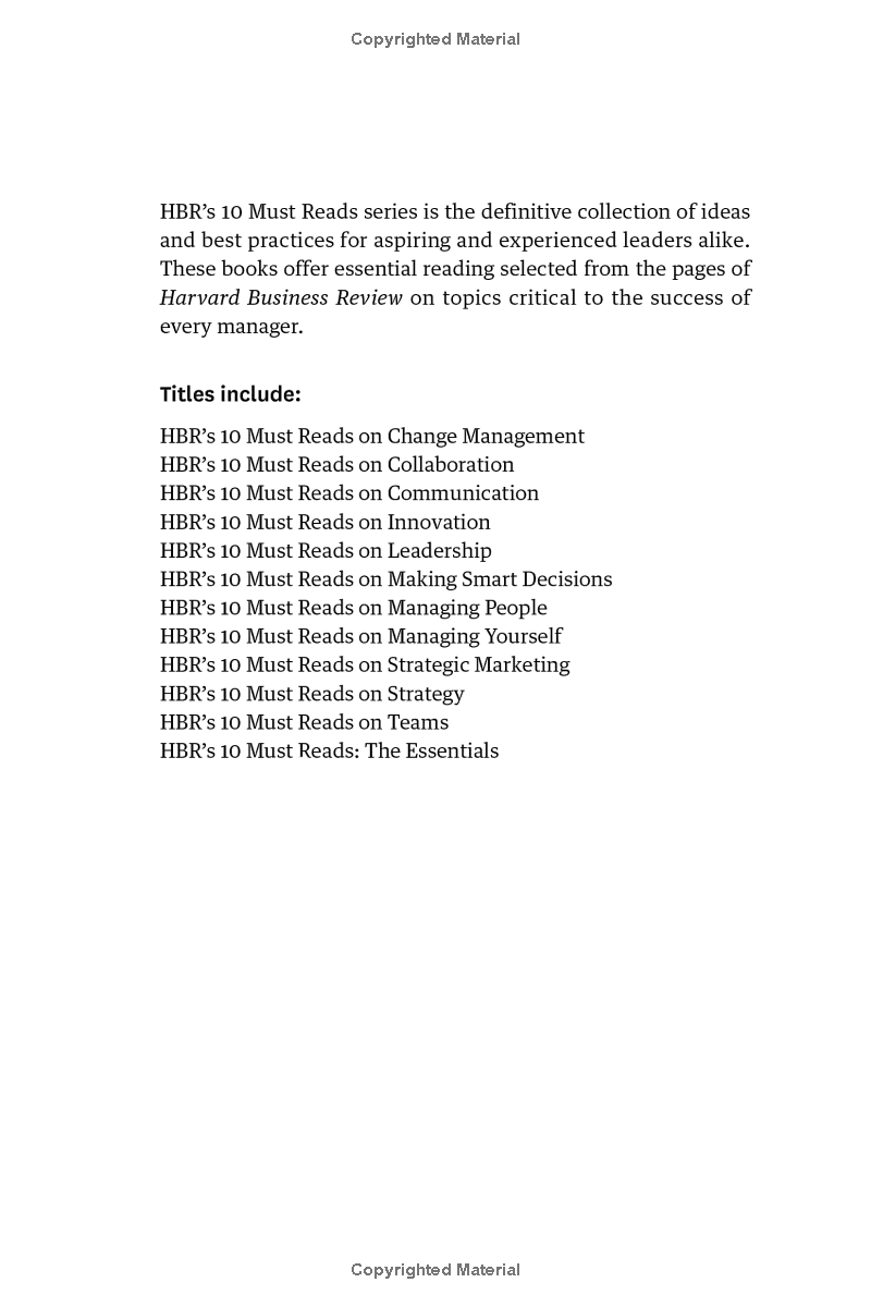 Harvard Business Review