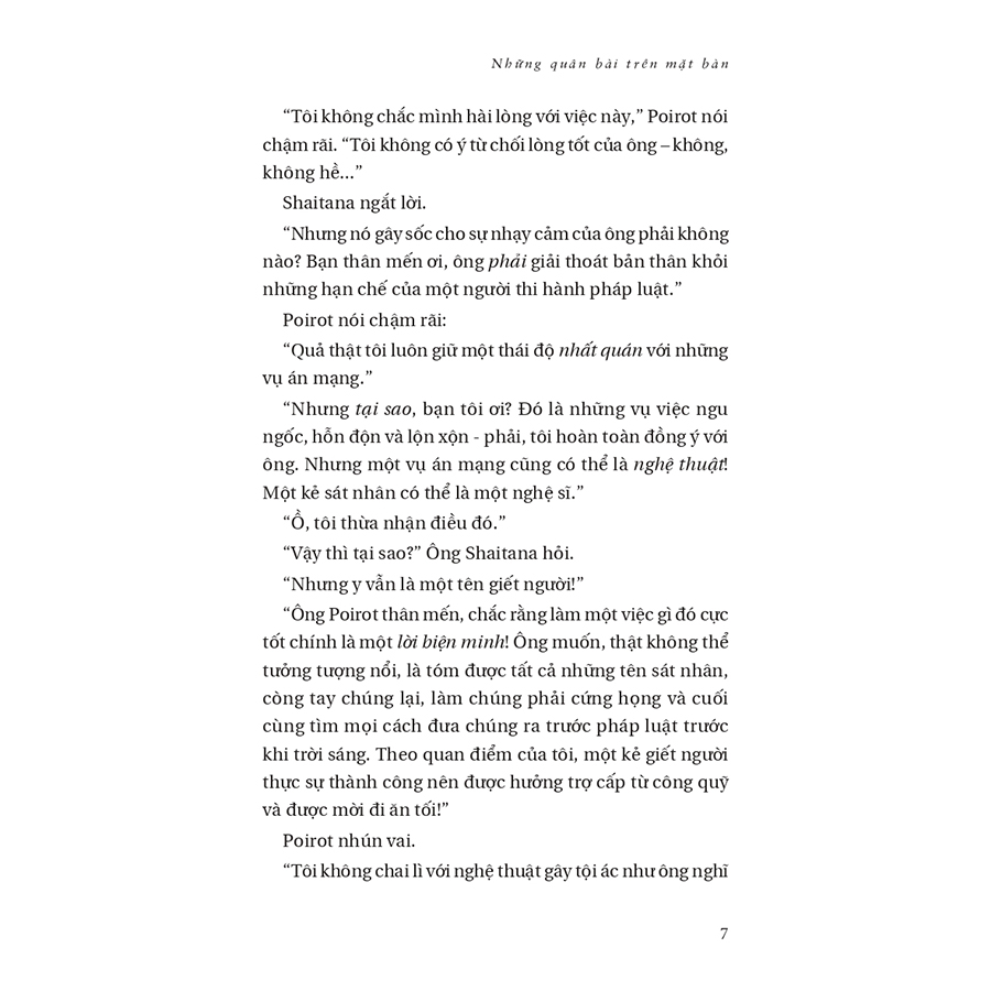 Agatha Christie - Những quân bài trên mặt bàn