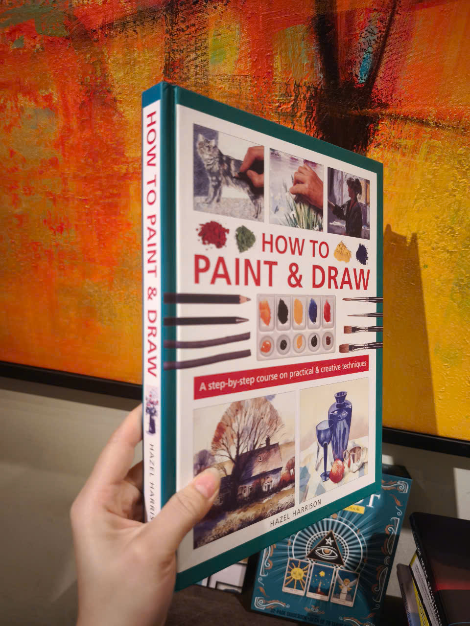 Sách - How to Paint & Draw: A step-by-step course on practical & creative techniques by Hazel Harrison