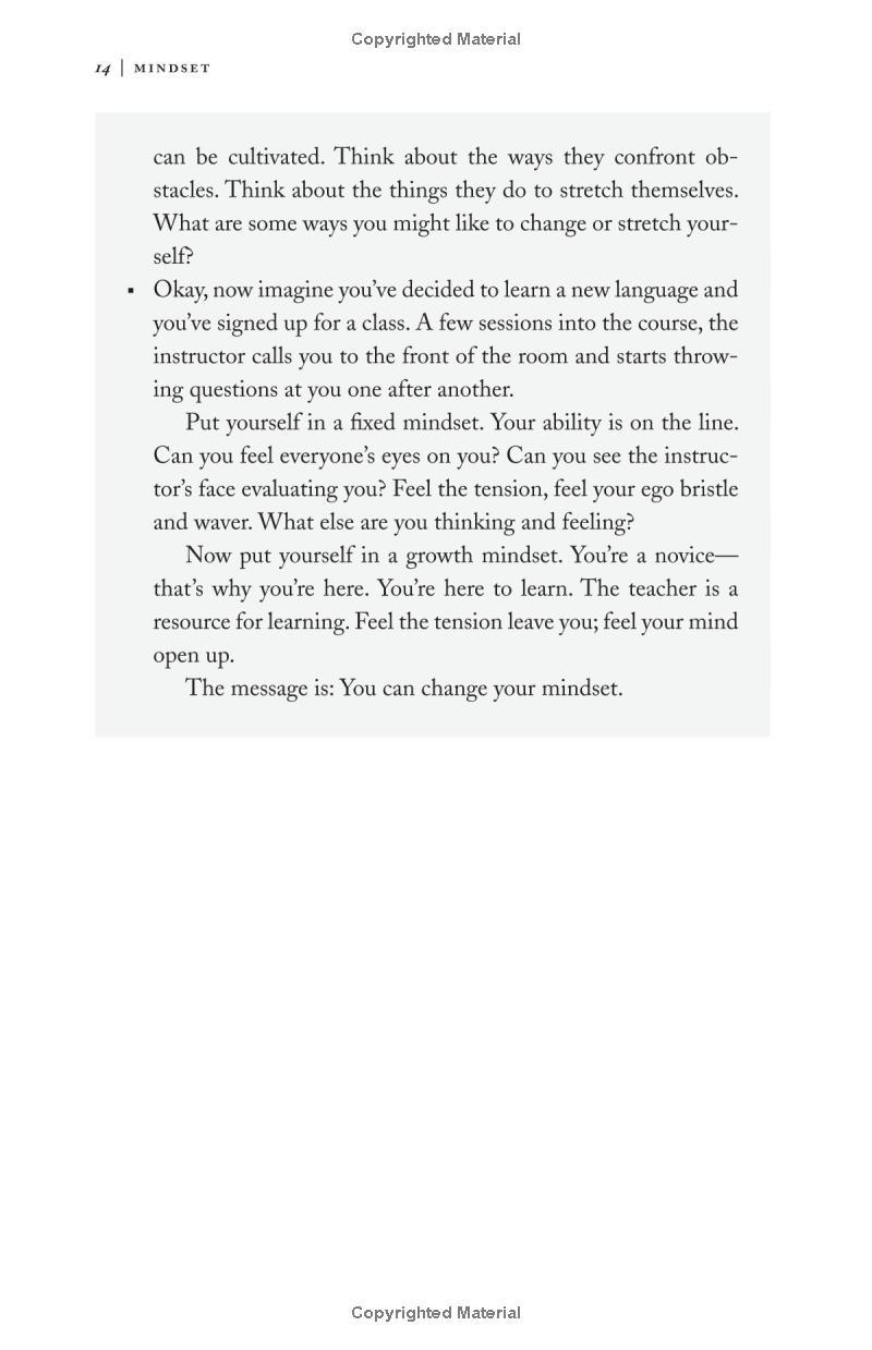 Mindset : The New Psychology of Success (How We Can Learn To Fulfill Our Potential)