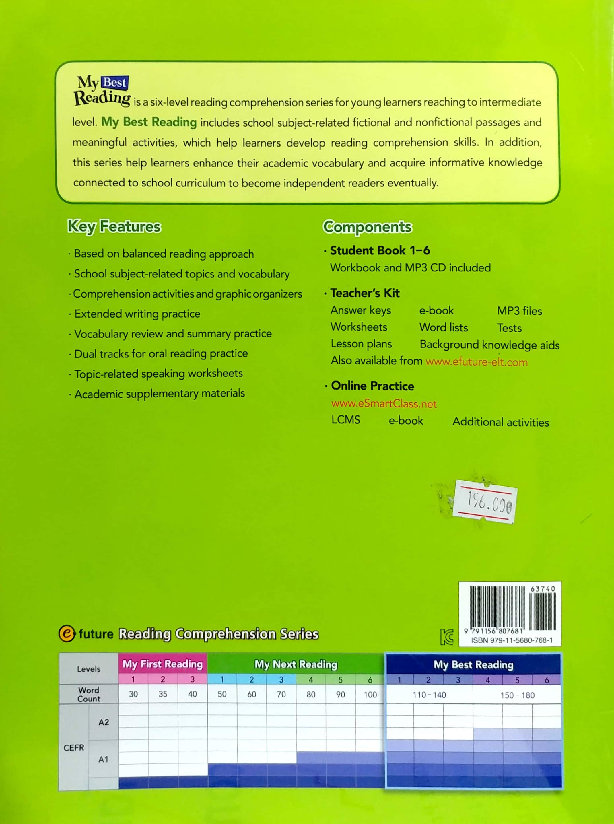 My Best Reading 2 Student Book