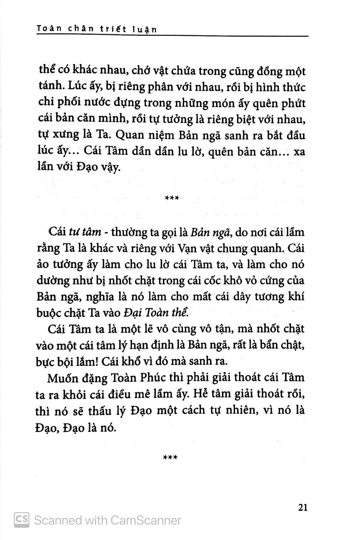 Sách Triết Học_ Lý Luận Hay: Toàn Chân Triết Luận