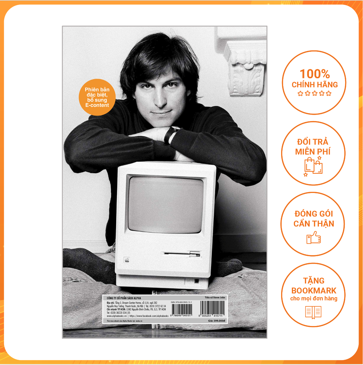 Cuốn Sách Đầy Đủ Nhất Về Cuộc Đời Steve Jobs : Tiểu Sử Steve Jobs ( Bìa Cứng )