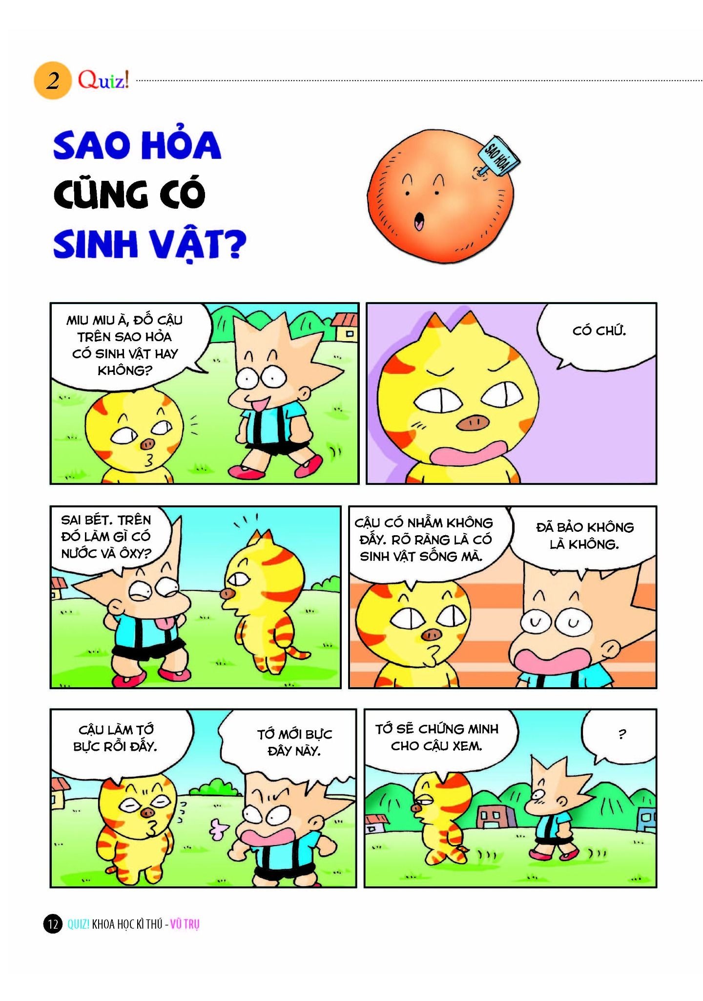 Quiz! Khoa Học Kì Thú: Vũ Trụ