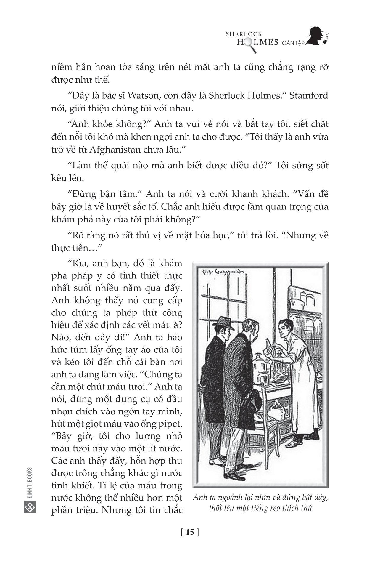 Sherlock Holmes Toàn Tập - Tập 1