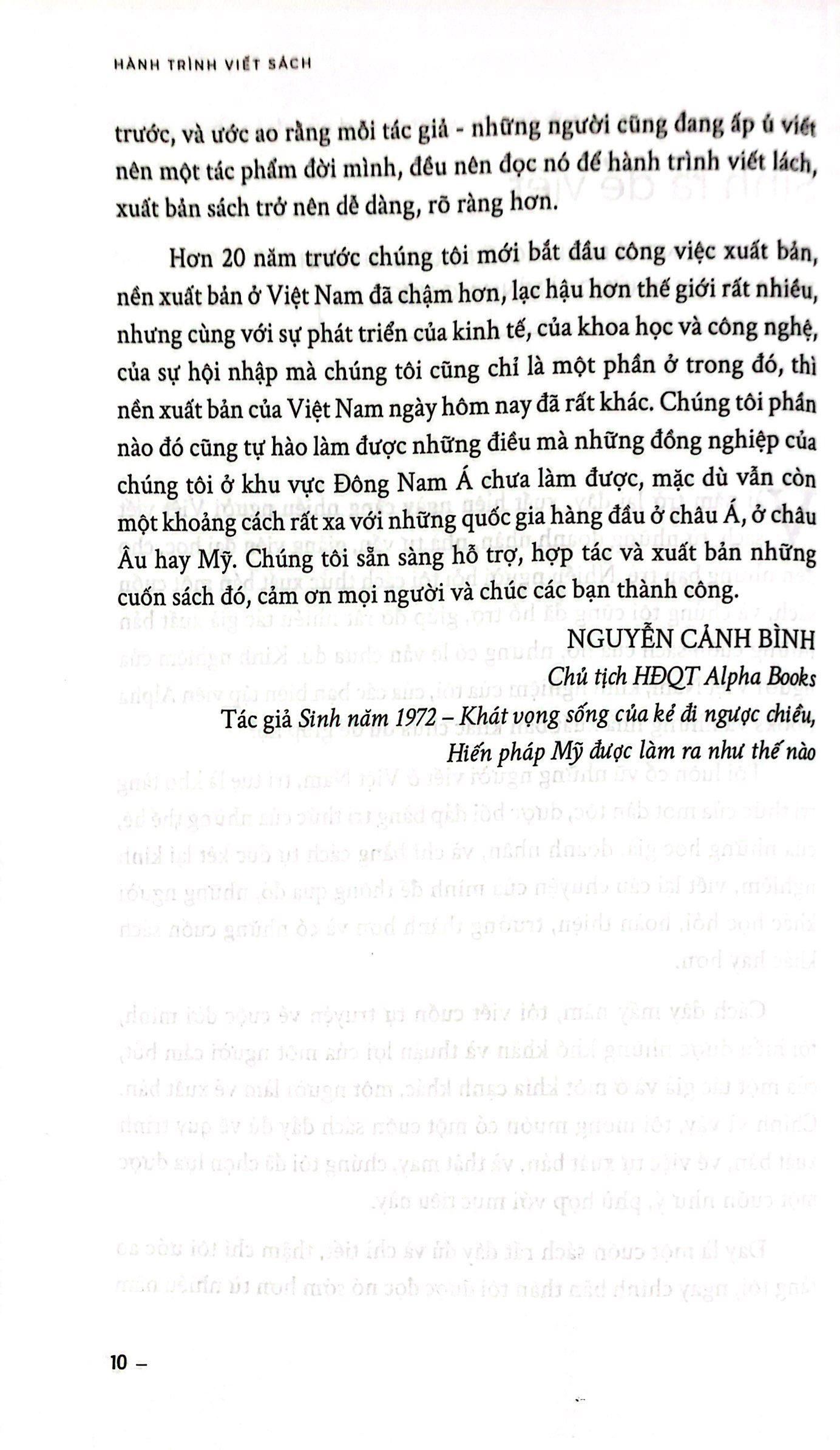 Hành Trình Viết Sách