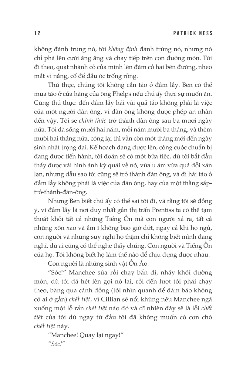 Hỗn Mang 1- Đừng Bao Giờ Buông Dao