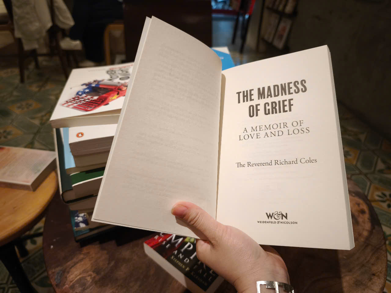 Sách - The Madness of Grief: A Memoir of Love and Loss by Richard Coles - Nonfiction/ Grief in English