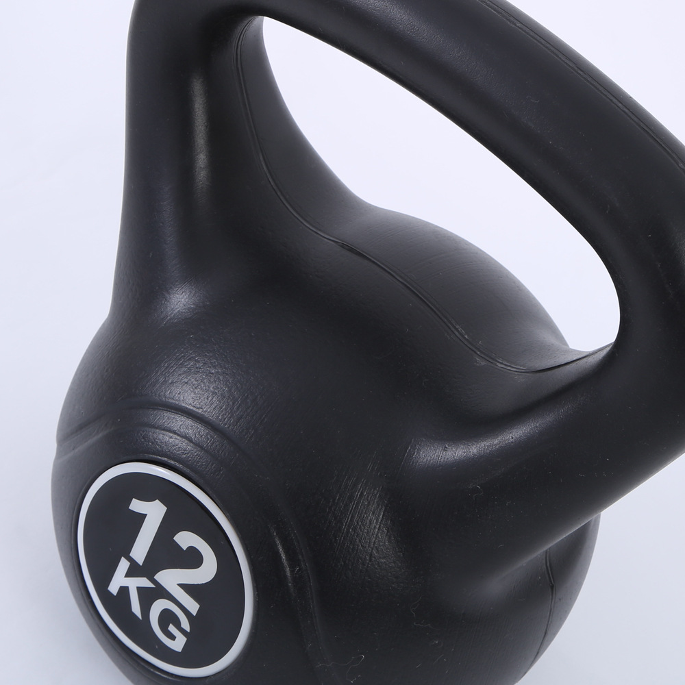 Tạ Bình Vôi tập gym 12kg, Tạ Ấm chất liệu nhựa PE bọc bê tông là dụng cụ lý tưởng cho các buổi luyện tập gym hiệu quả và thuận tiện ngay trong nhà.