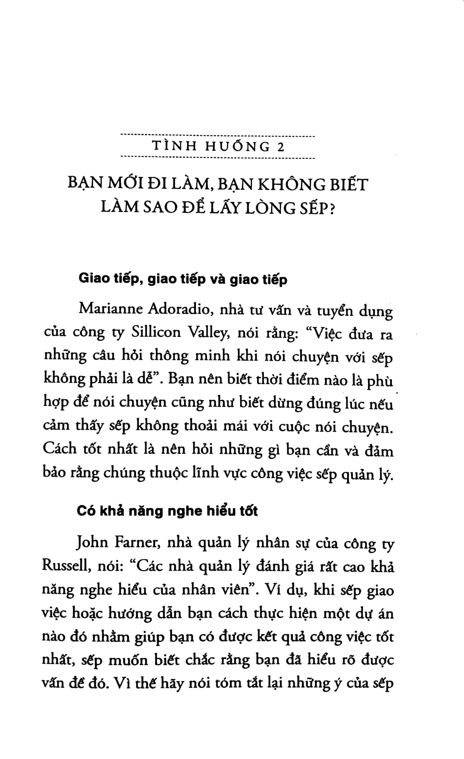 101 Mẹo Đối Phó Với Sếp