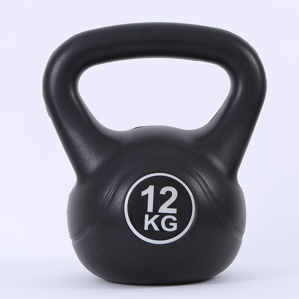 Tạ Bình Vôi tập gym 12kg, Tạ Ấm chất liệu nhựa PE bọc bê tông là dụng cụ lý tưởng cho các buổi luyện tập gym hiệu quả và thuận tiện ngay trong nhà.