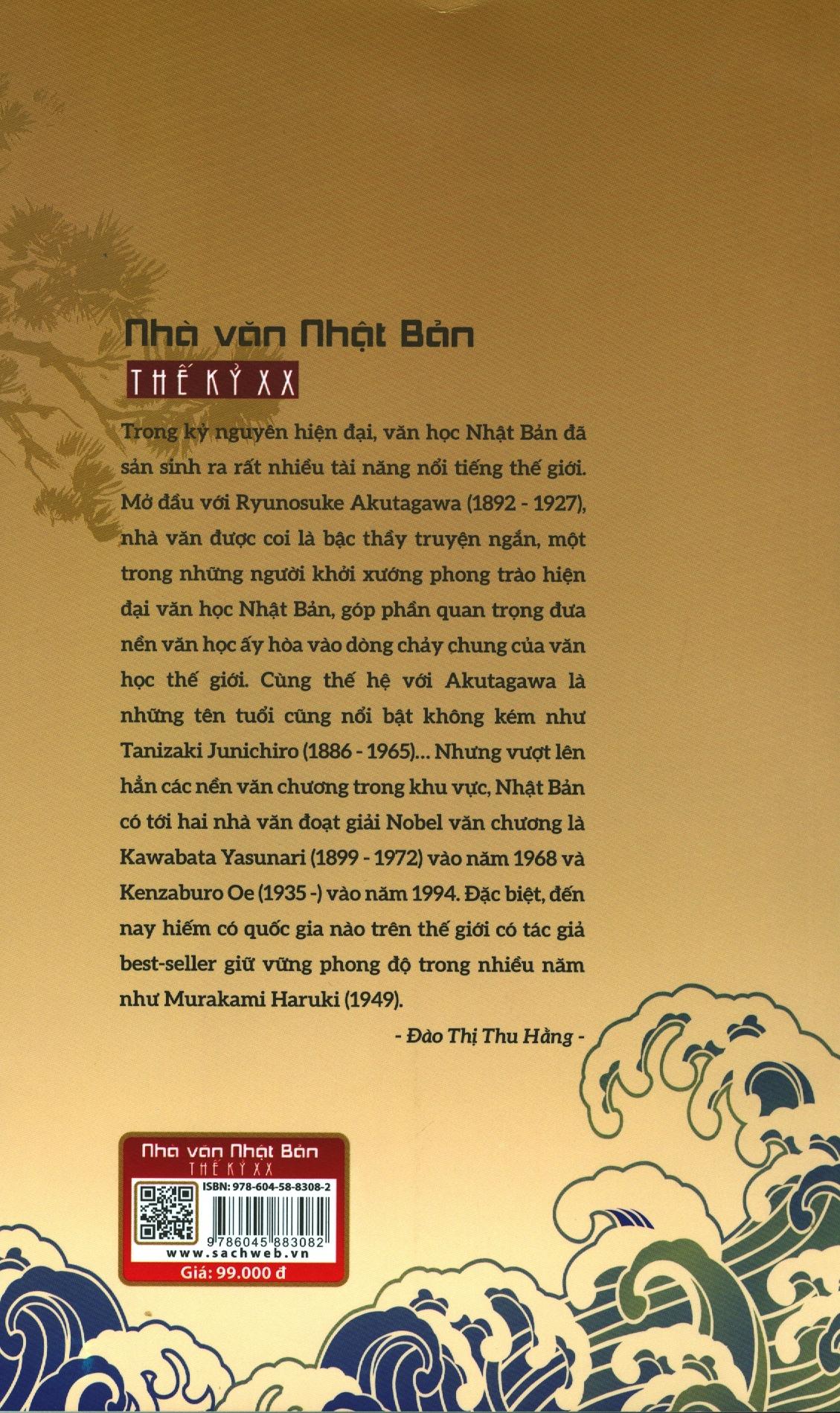 Nhà Văn Nhật Bản Thế Kỷ XX