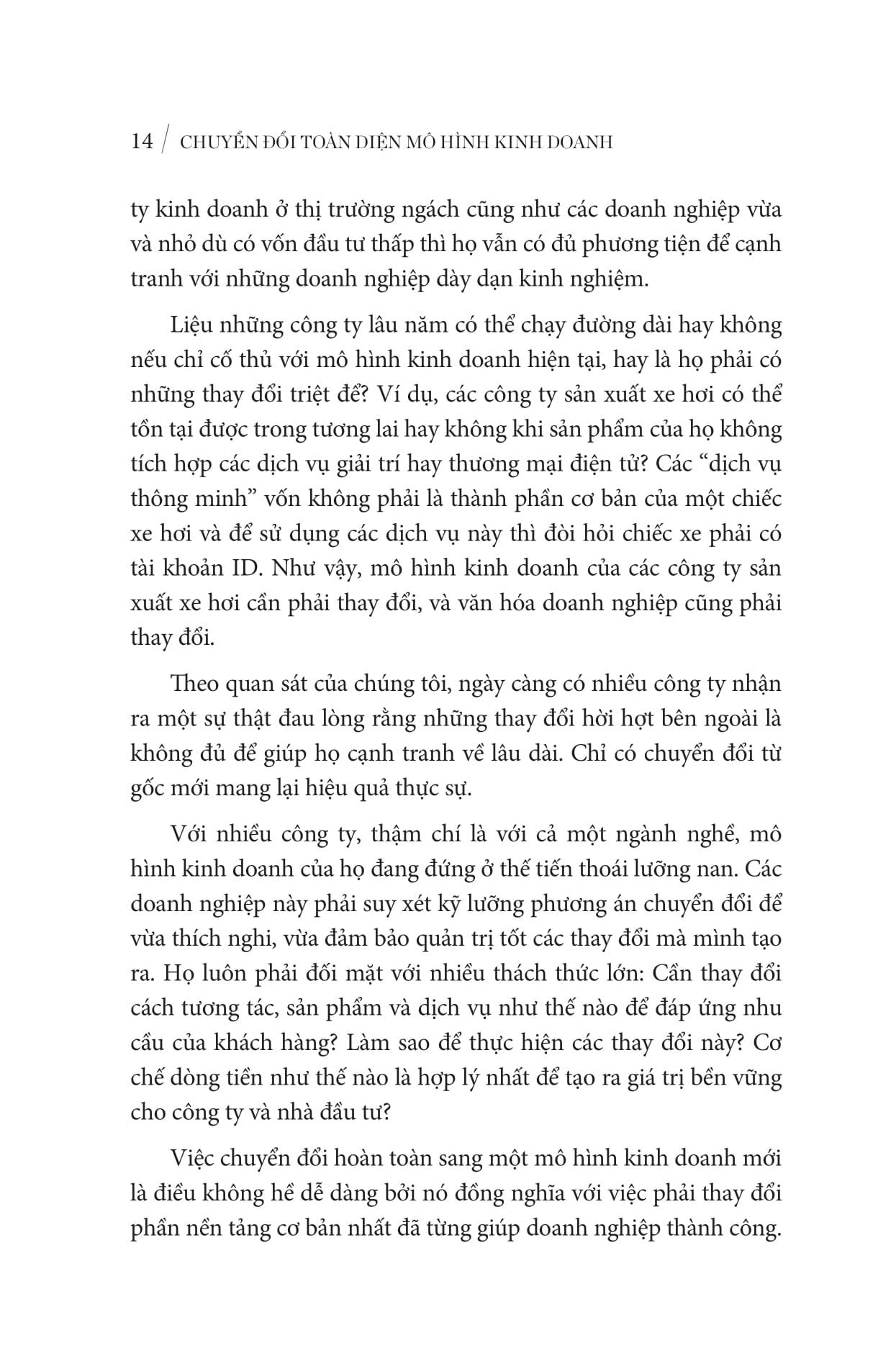 Pre-Order - Chuyển Đổi Toàn Diện Mô Hình Kinh Doanh