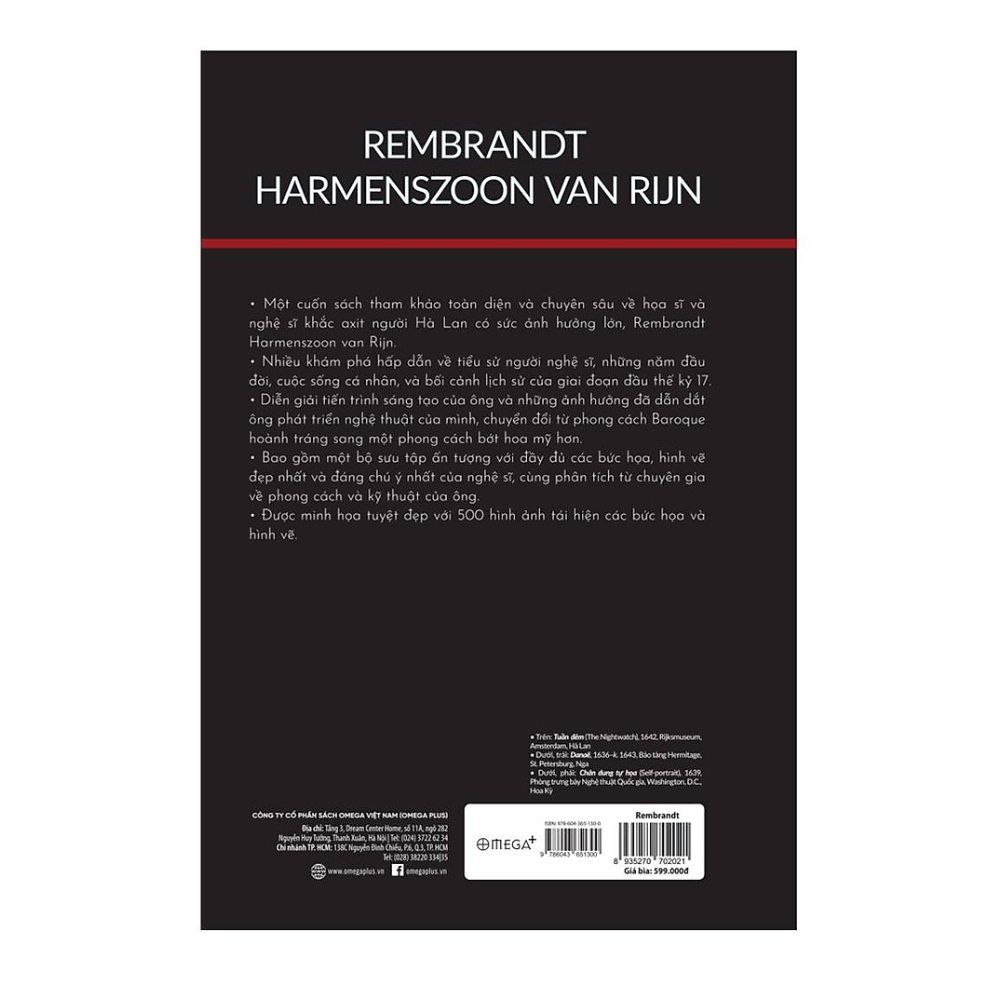 Rembrandt Cuộc Đời Và Tác Phẩm Qua 500 Hình Ảnh