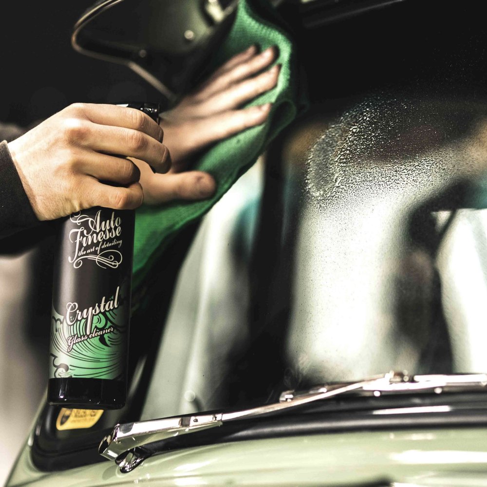 Crystal Glass cleaner 500ml - Dung dịch vệ sinh kính ô tô.Hiệu Auto Finesse