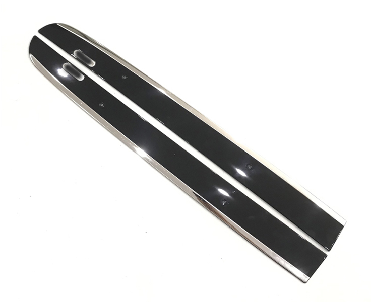 Bộ vè che mưa cao cấp viền INOX dành cho xe Ford Ranger 2013-2019