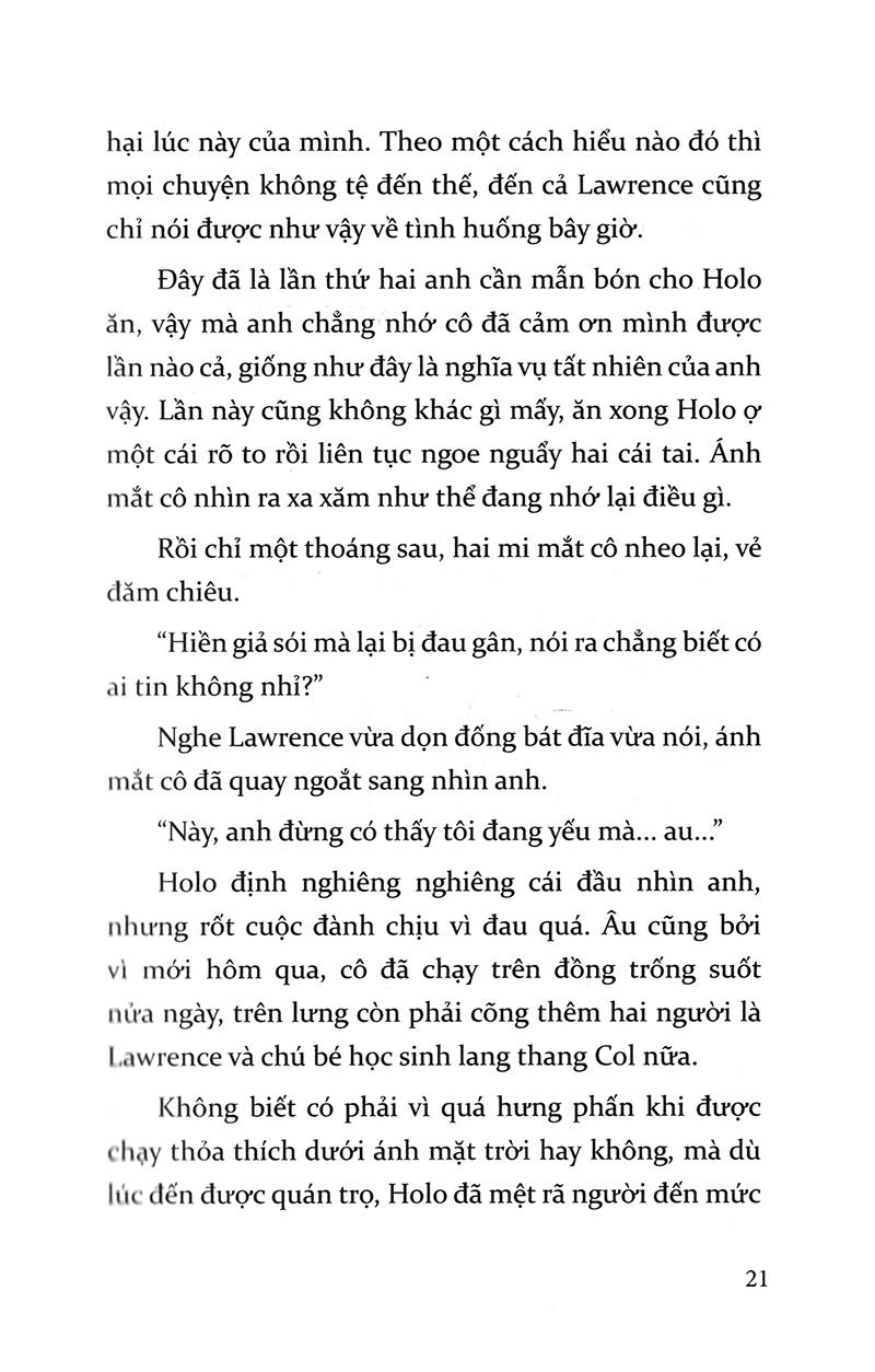 Sói Và Gia Vị (Tập 8)