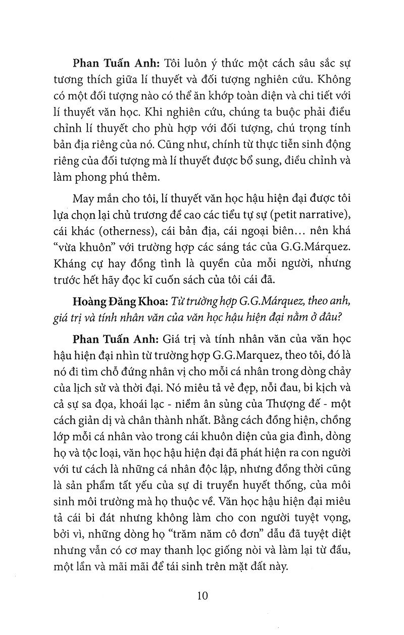 Song Hành Và Đối Thoại
