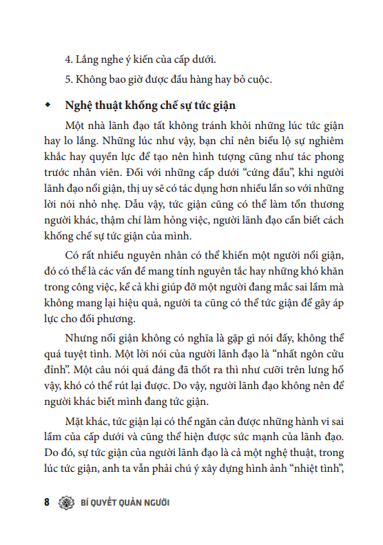 Bí Quyết Quản Người (Tái Bản 2023)