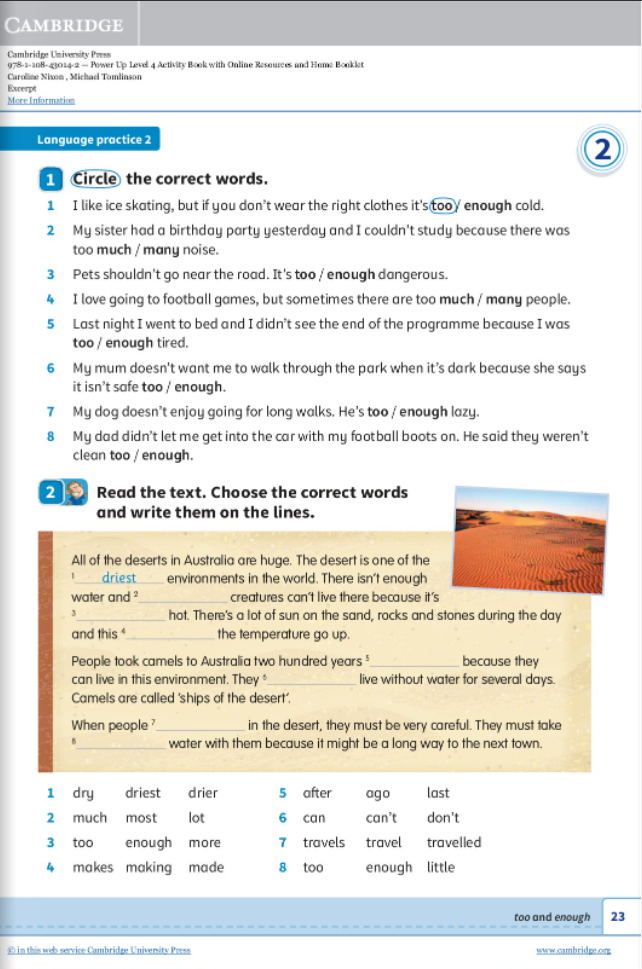 Power Up Level 4 Activity Book With Online Resources And Home Booklet