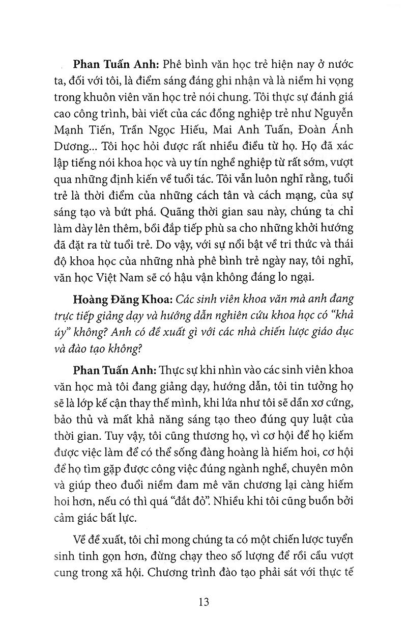 Song Hành Và Đối Thoại