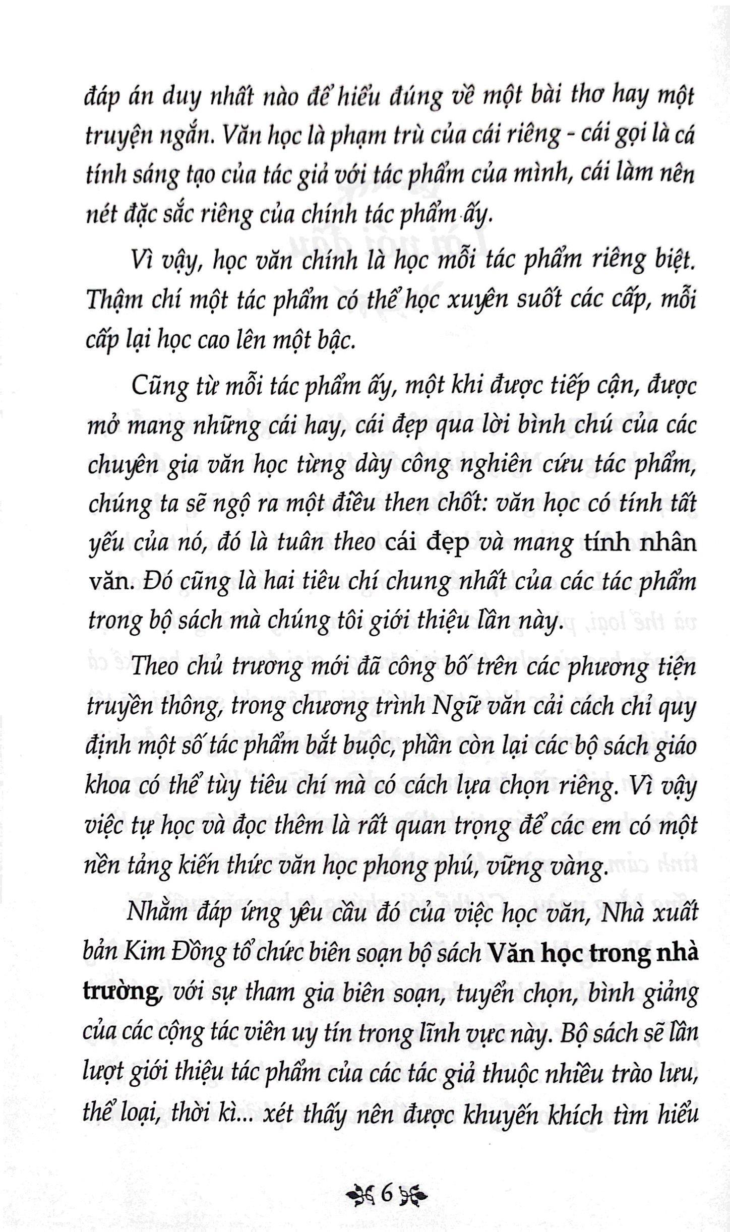 Thơ Hàn Mặc Tử - Văn Học Trong Nhà Trường
