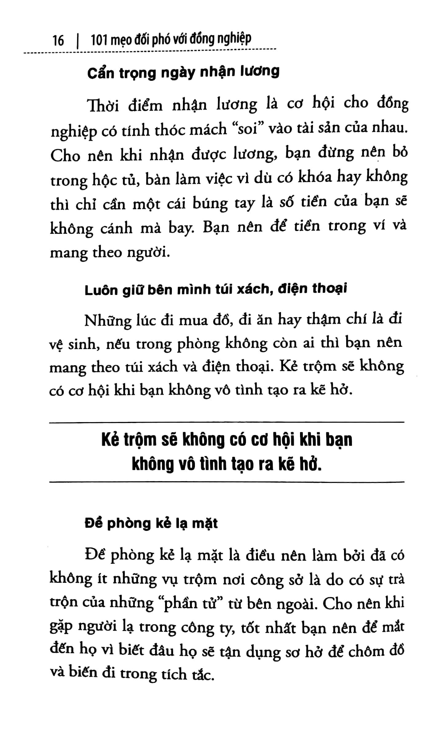 101 Mẹo Đối Phó Với Đồng Nghiệp