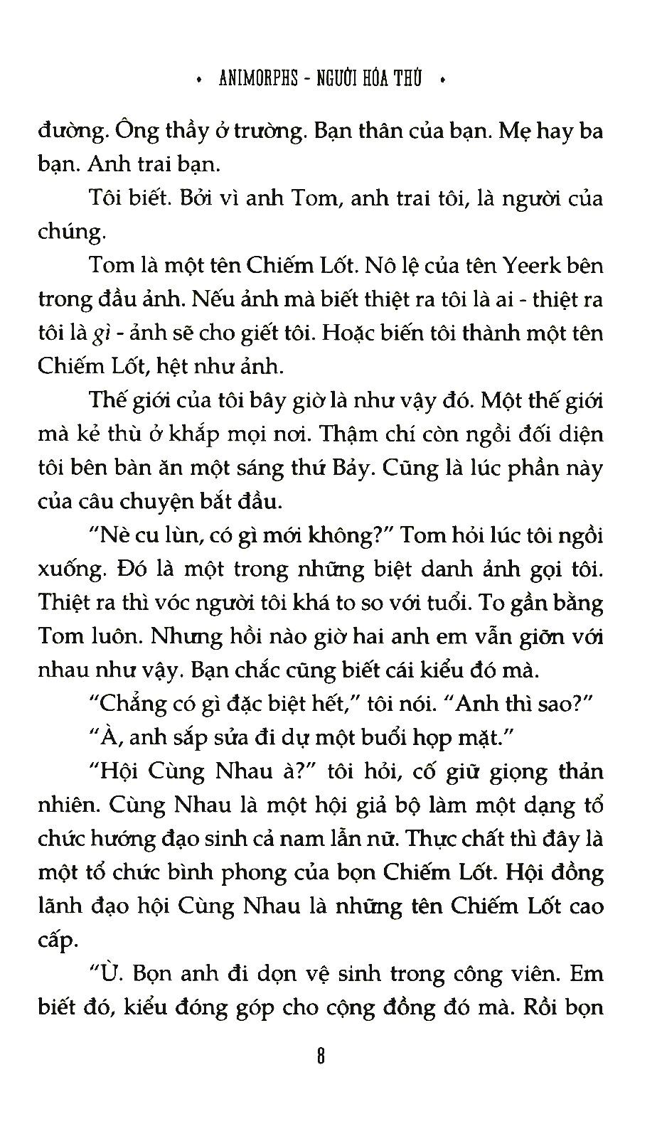 Animorphs - Người Hóa Thú - Tập 6: Tù Nhân