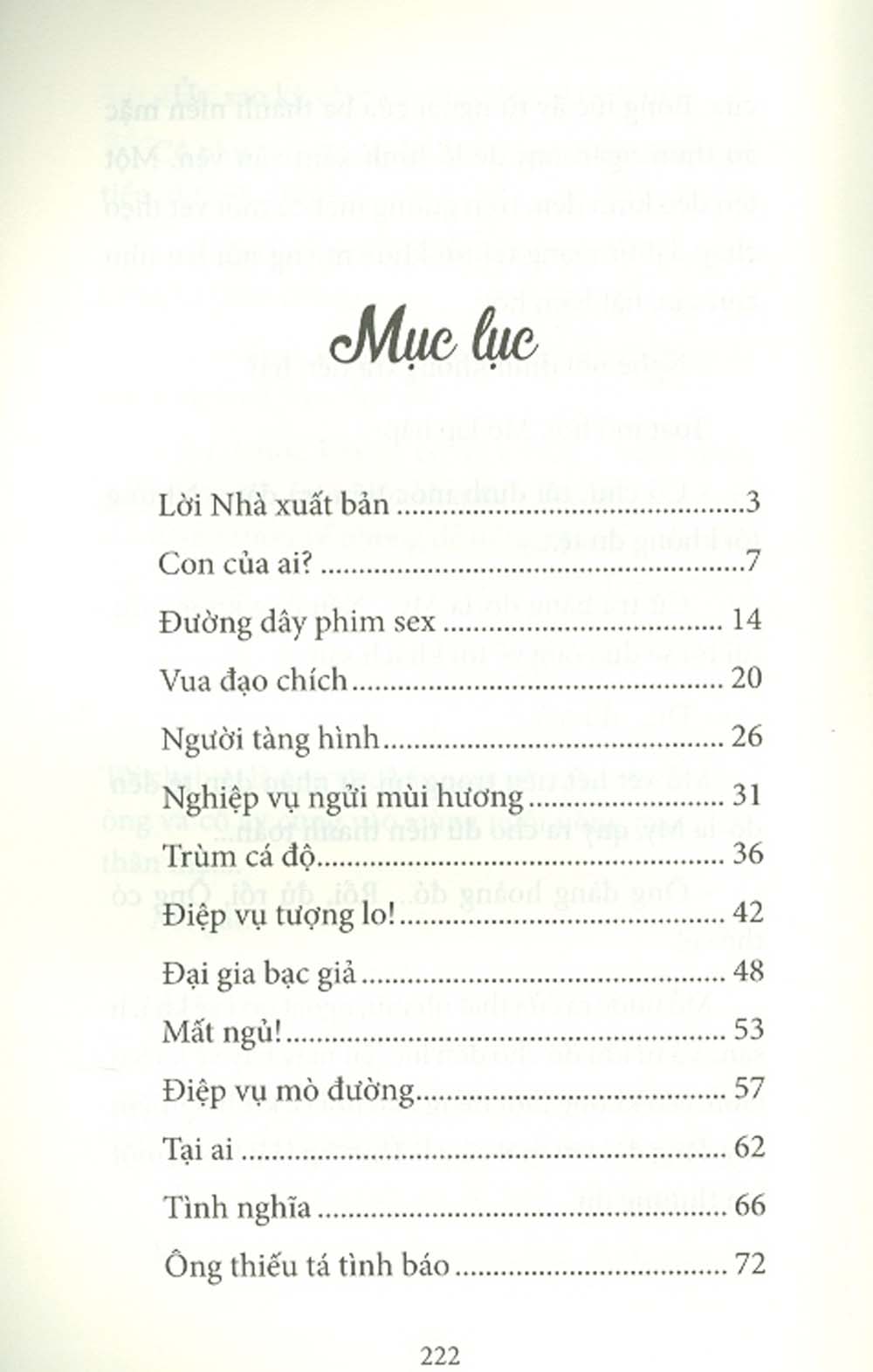 Điệp Viên Không Không Thấy Và Đại Văn Mỗ - Truyện Trào Phúng